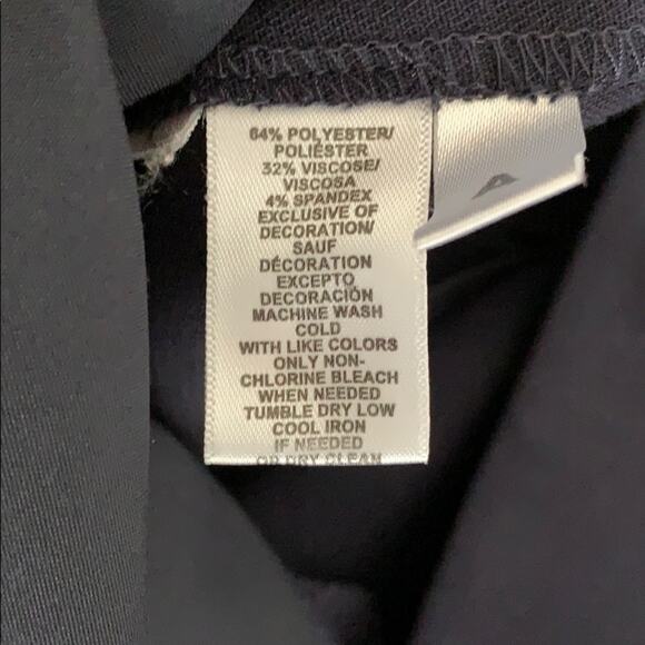 Navy Marisa Cropped Ankle Pencil Tuxedo Trousers - Picture 8 of 8